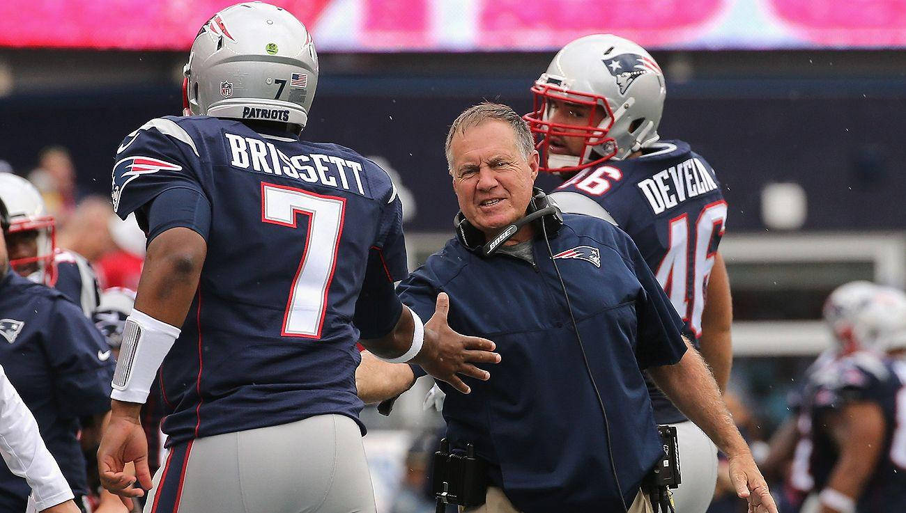 Jacoby Brissett And Manager Wallpaper