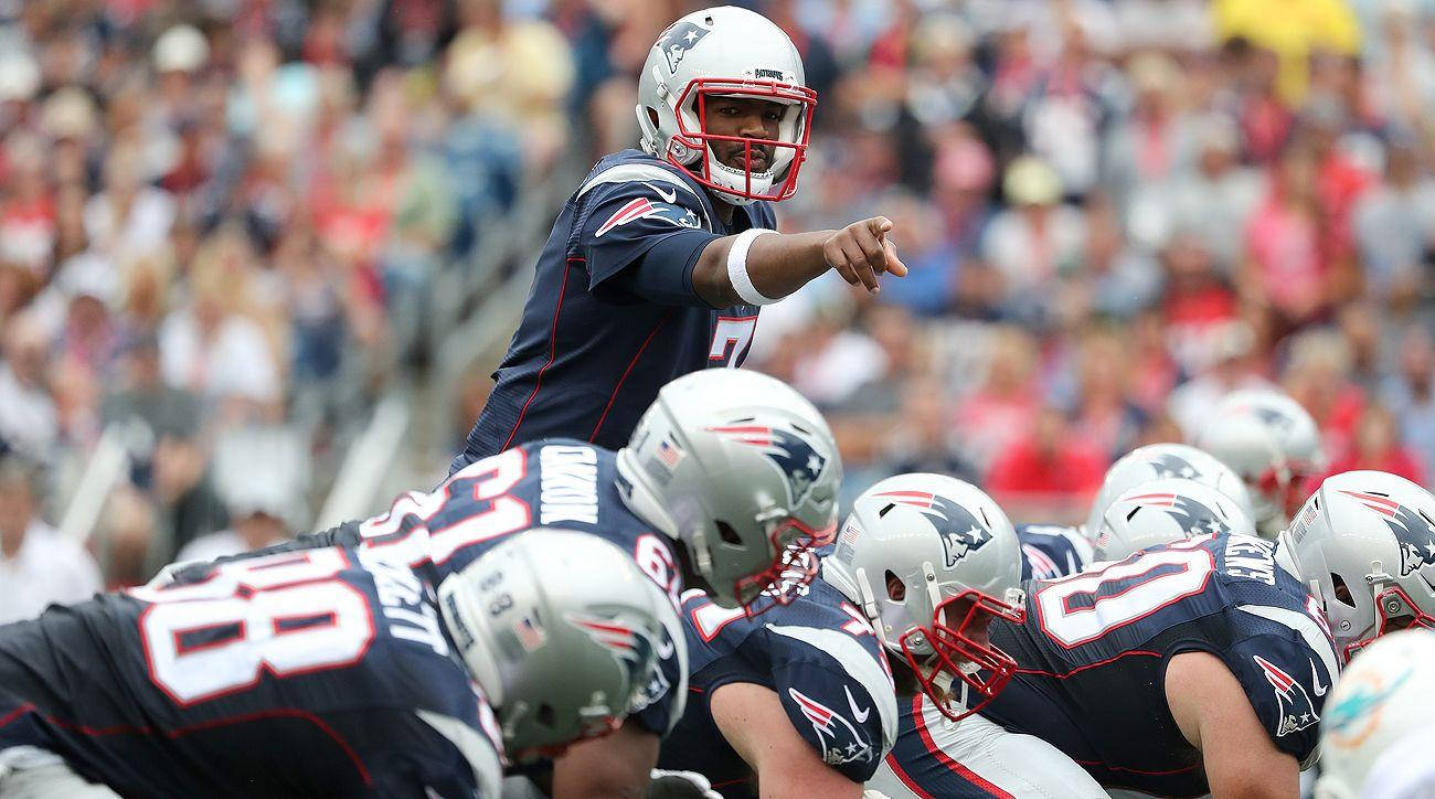 Jacoby Brissett Gives Instructions Wallpaper