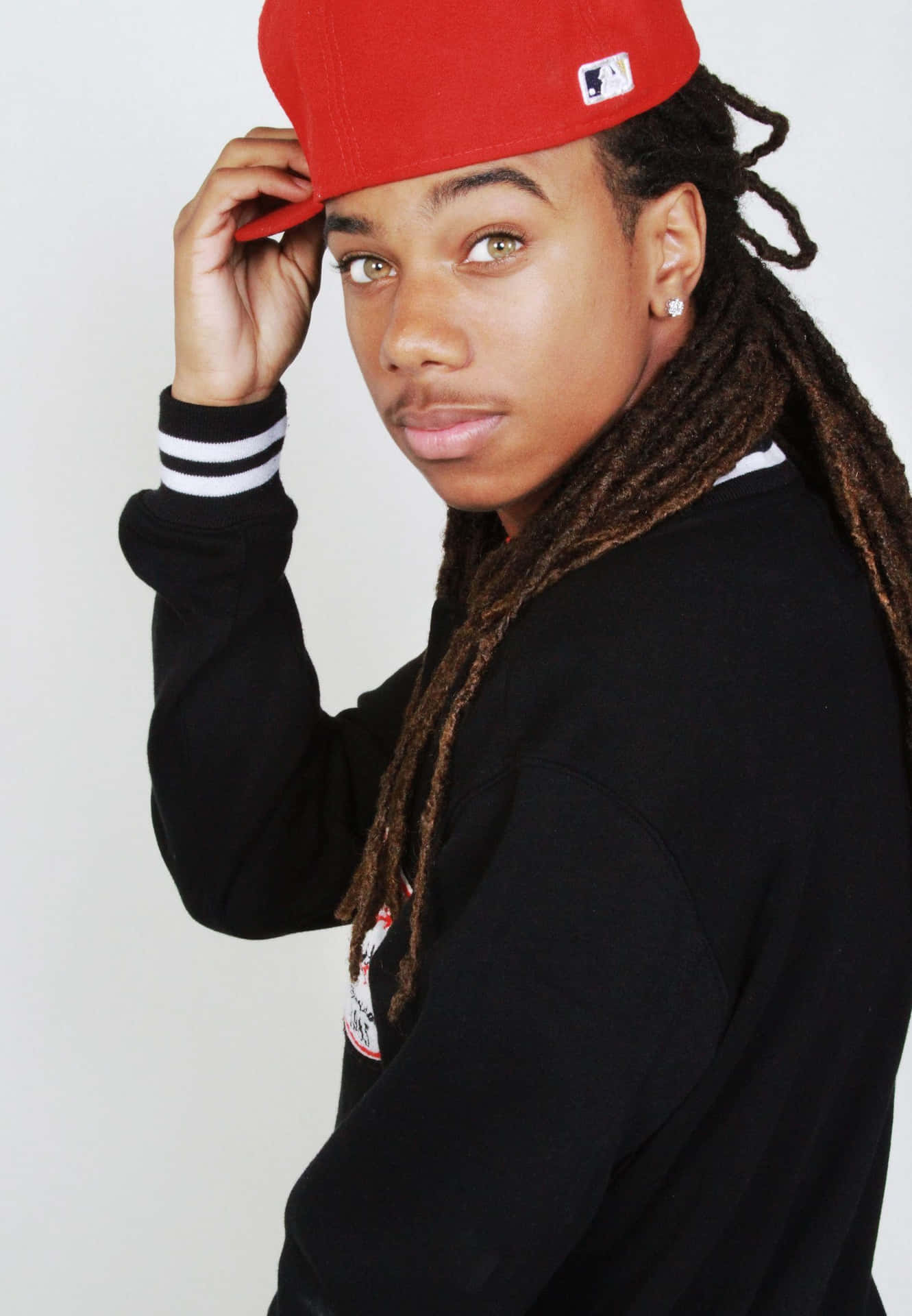 Jacquees Red Cap Photoshoot Wallpaper