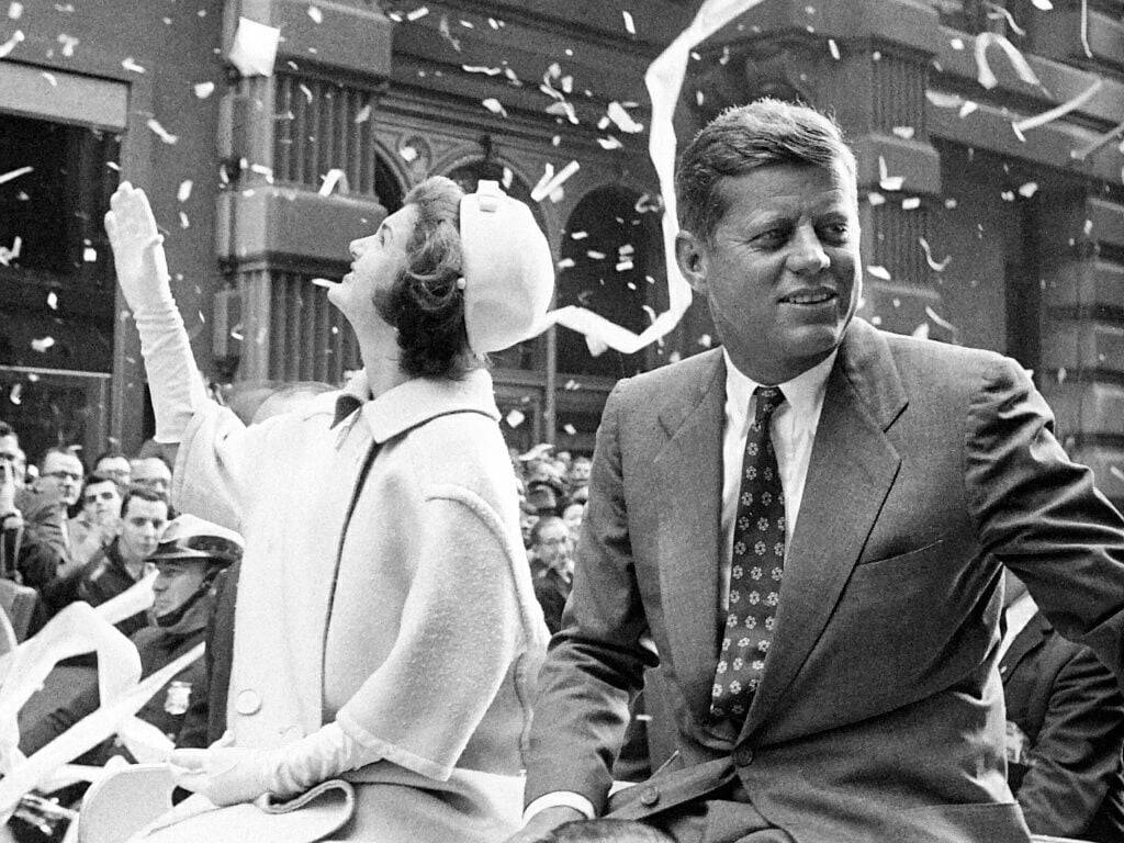 Jacquelyn And John F. Kennedy