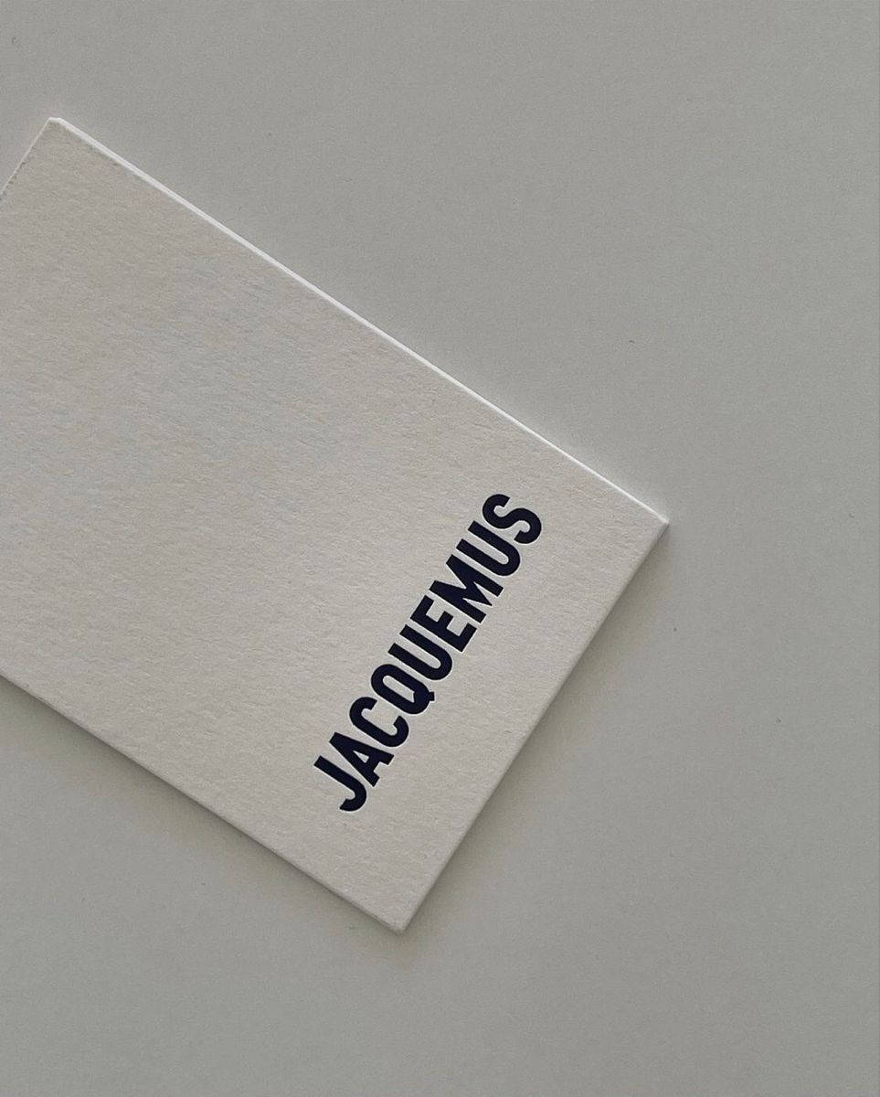 Jacquemustag - Jacquemus-etikett/etiketten Wallpaper