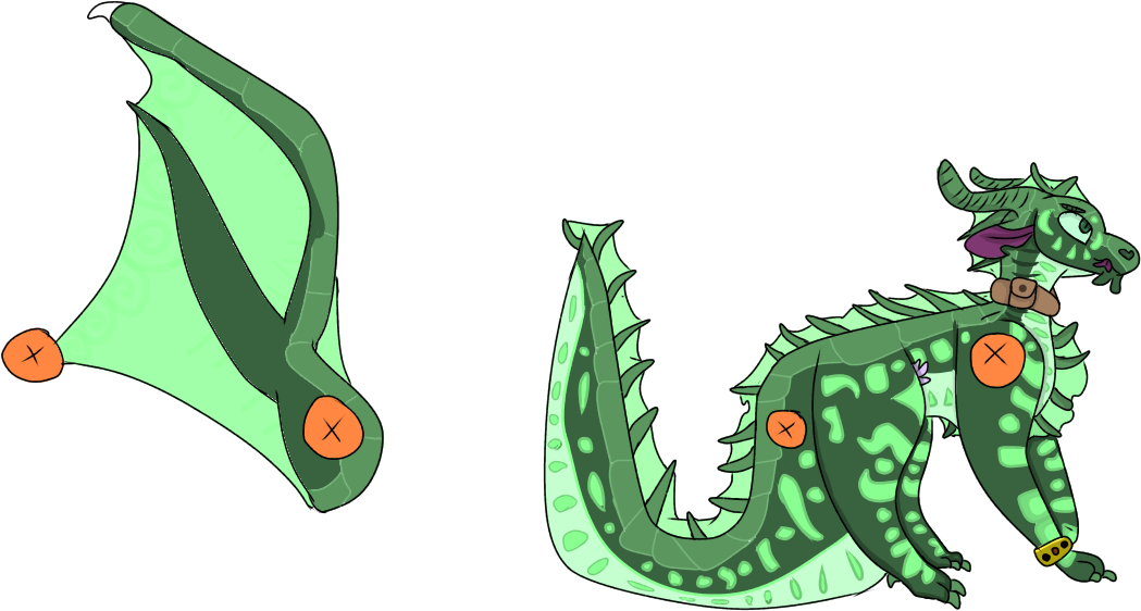 Jade Dragon Cartoon Illustration PNG