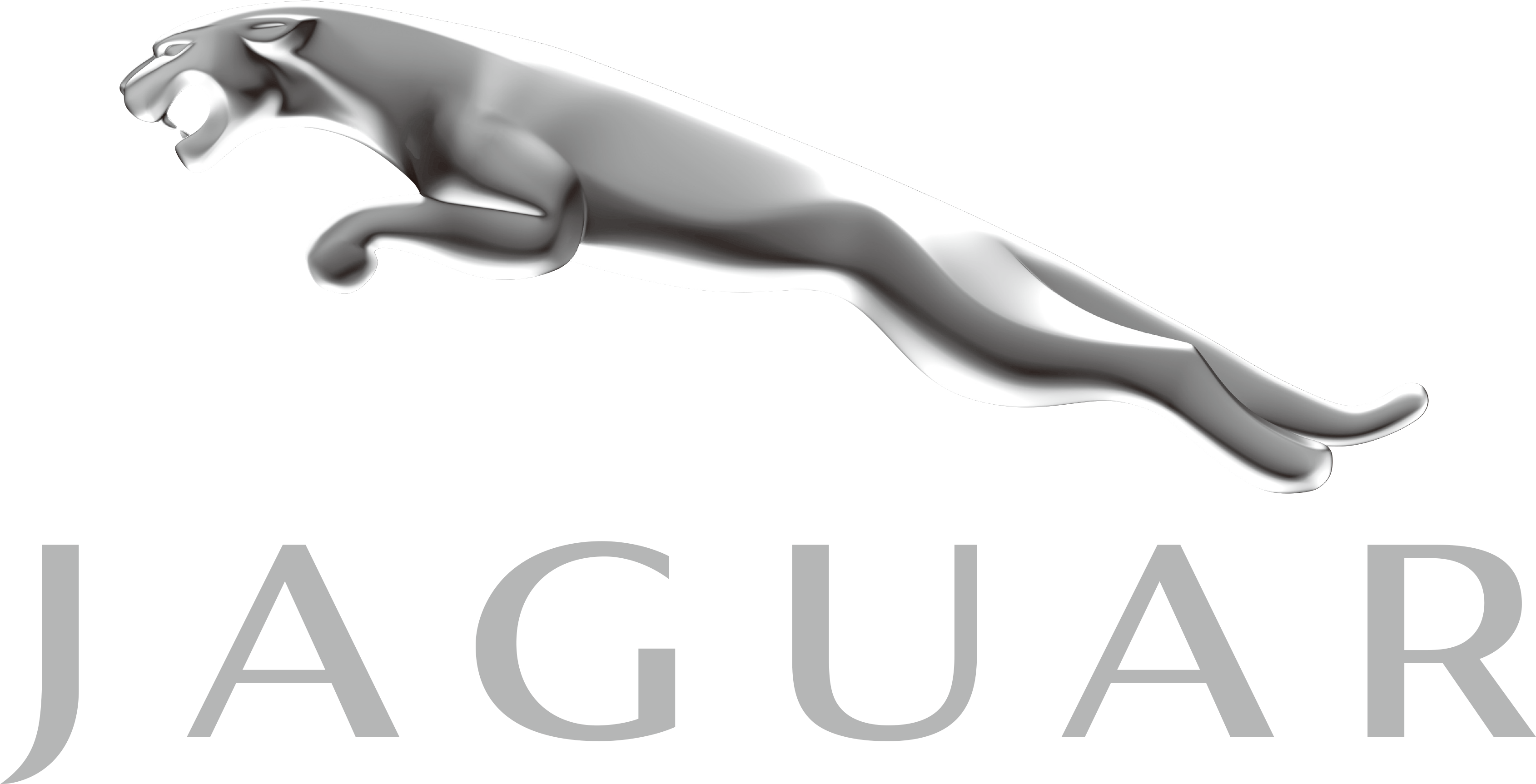 Jaguar Car Logo Silver PNG
