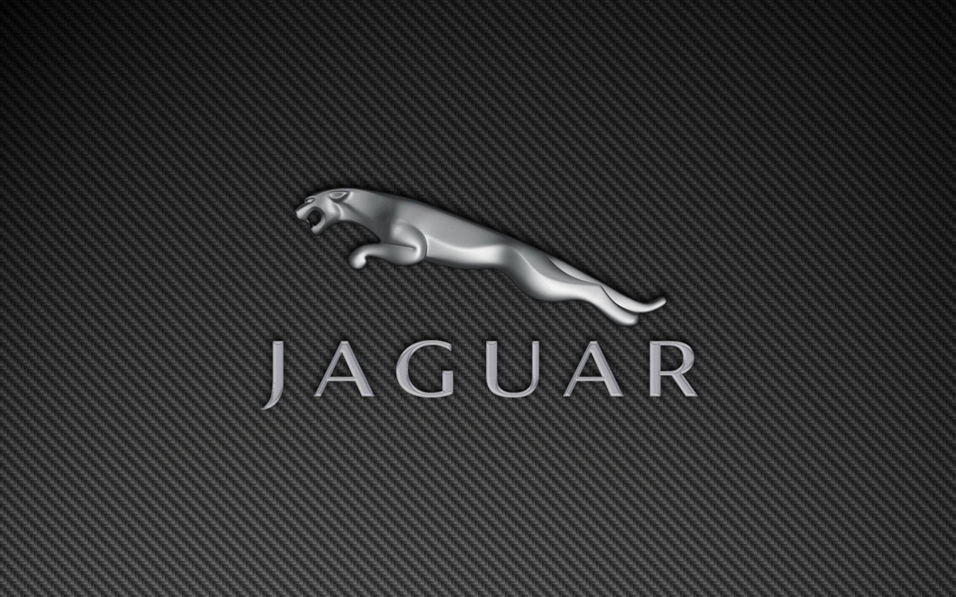 Logodel Jaguar Per I Marchi Automobilistici Sfondo