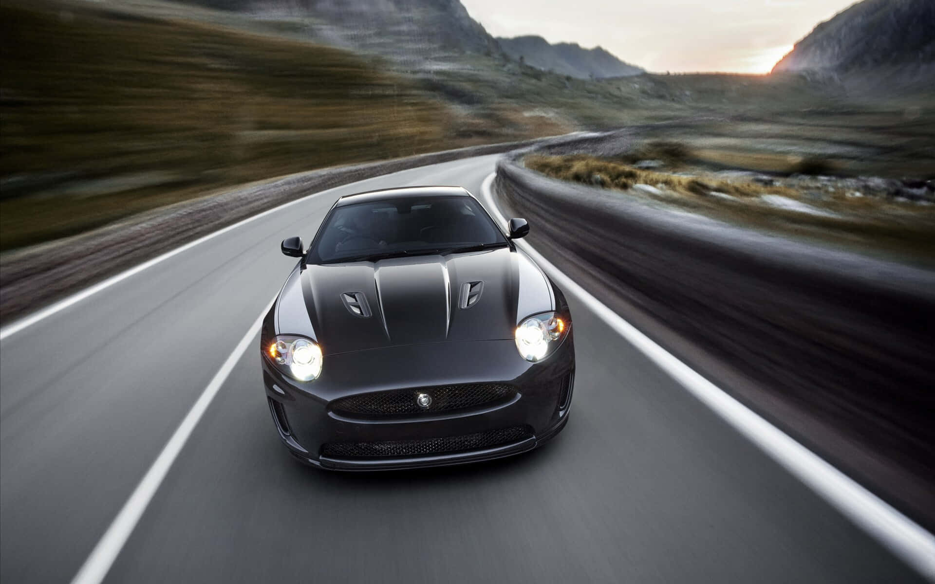 Sleek and Powerful - The Jaguar XKR Wallpaper