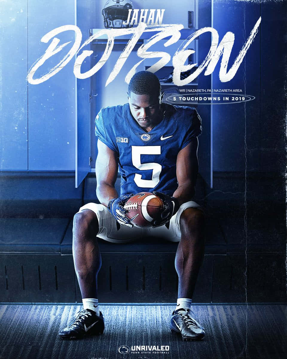 Jahan Dotson Penn State Football Promo Wallpaper