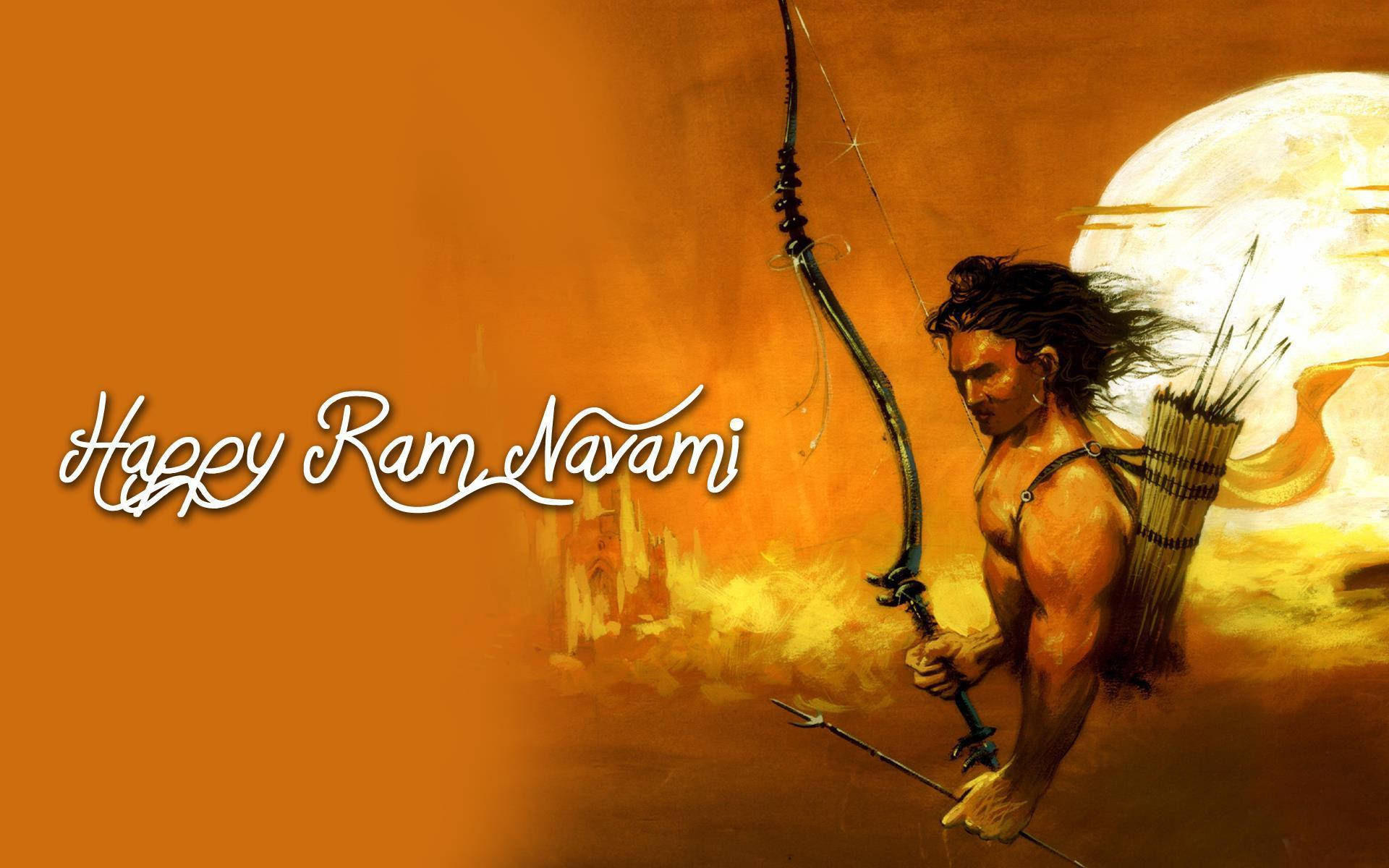Jai Shri Ram Rama With Bow And Arrow