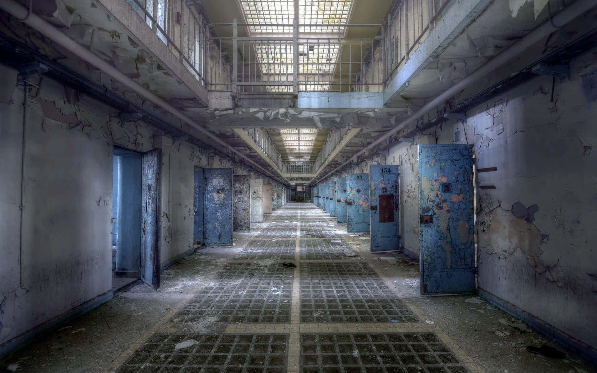 Gefängnishintergrund