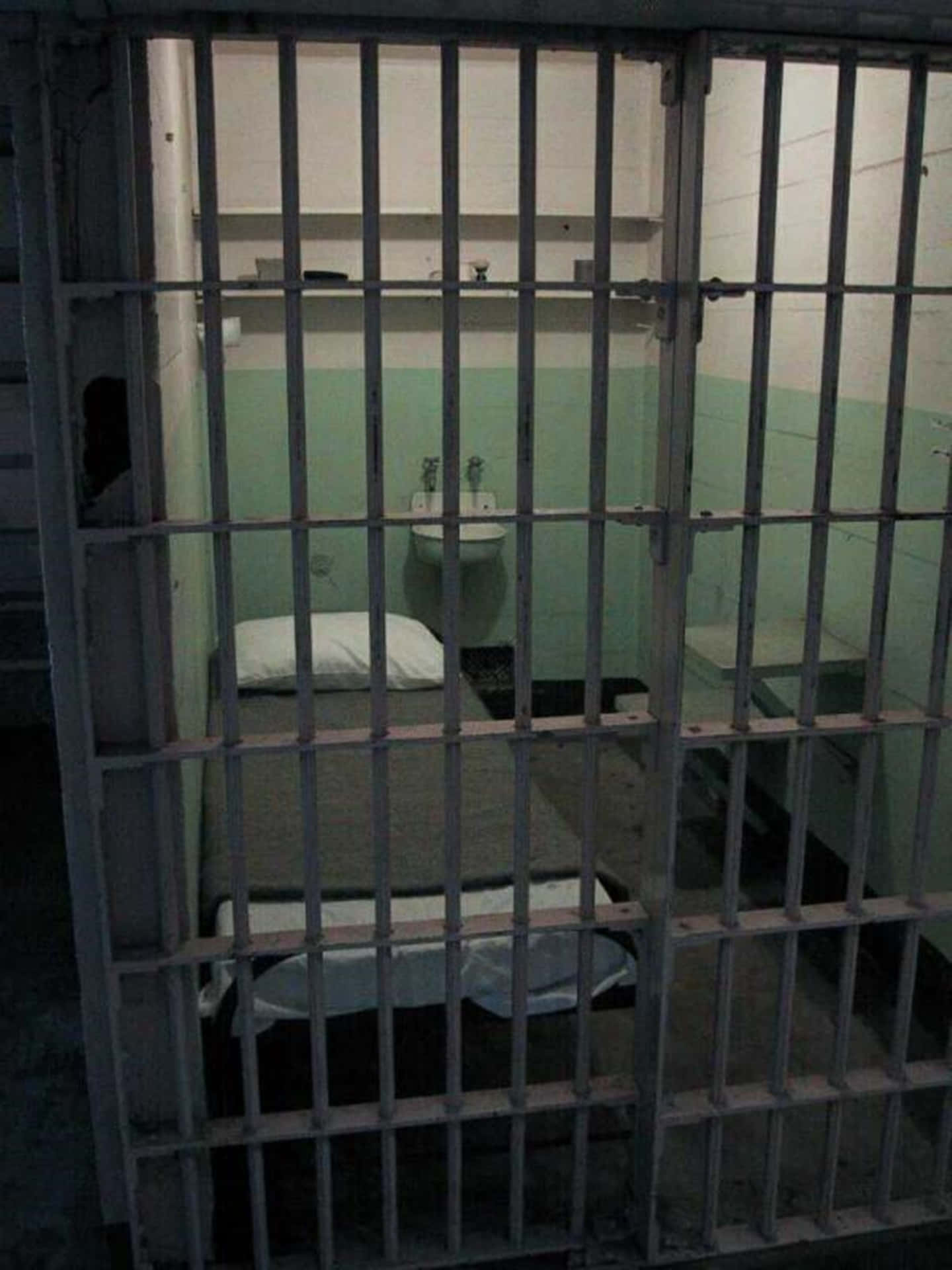 Einblick In Eine Gefängniszelle