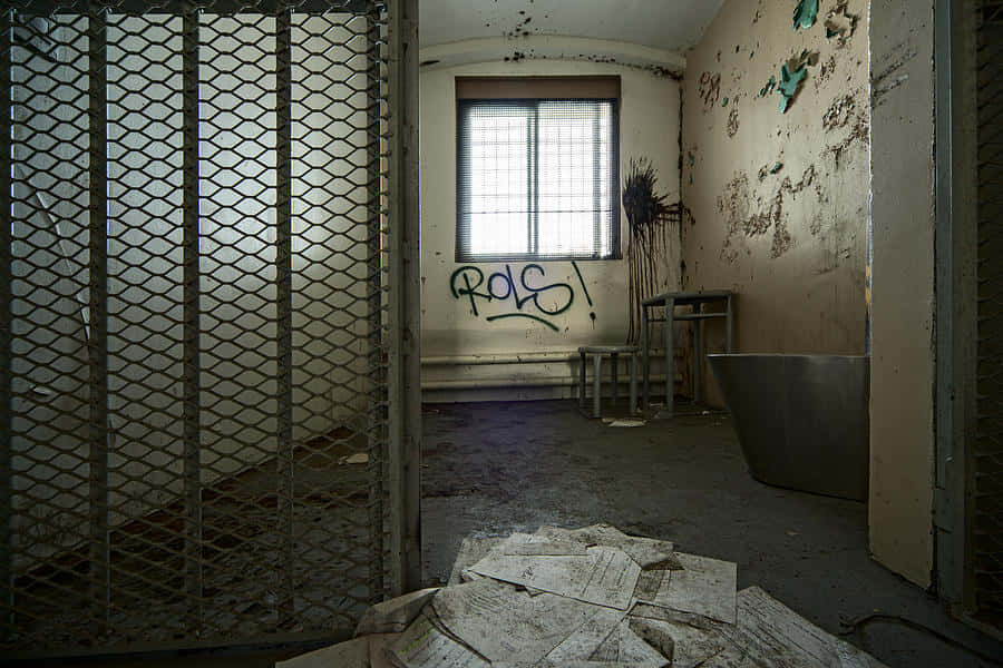 A prison cell