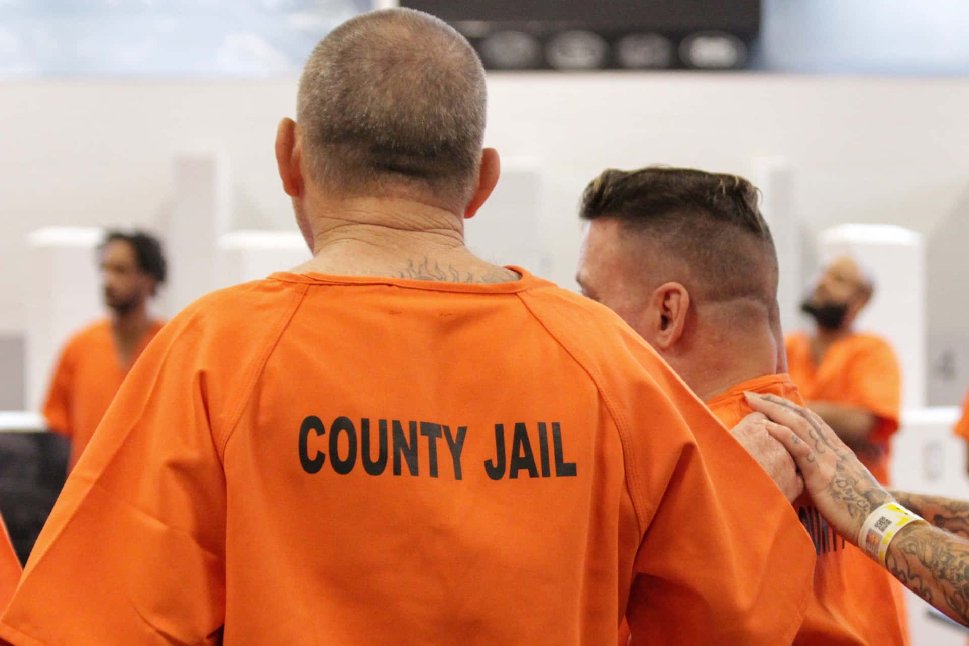 County Jail Orange Clothes Picture
