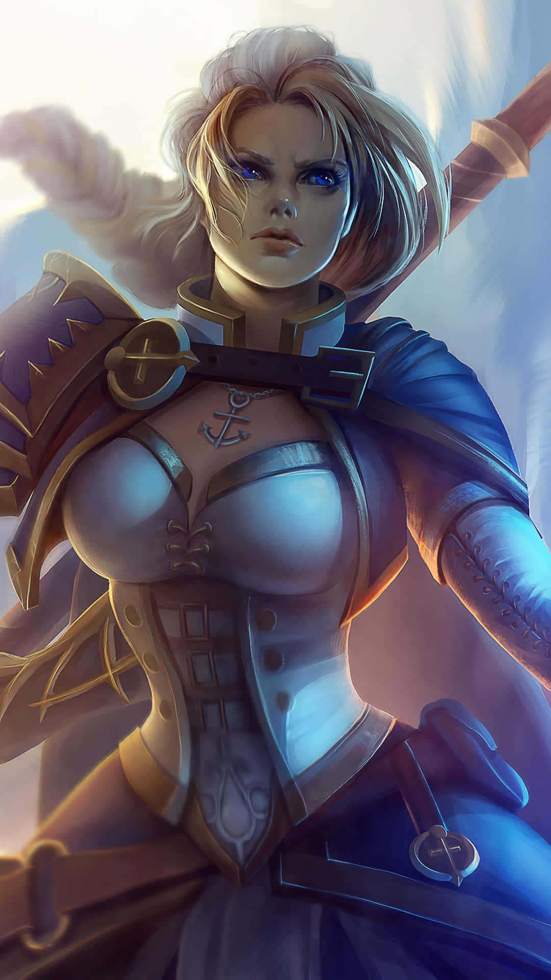 Jaina Proudmoore Pemimpin Penyihir Wallpaper