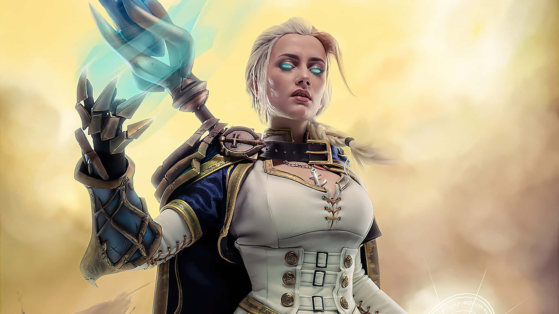 Jaina Proudmoore Pemimpin Penyihir Wallpaper