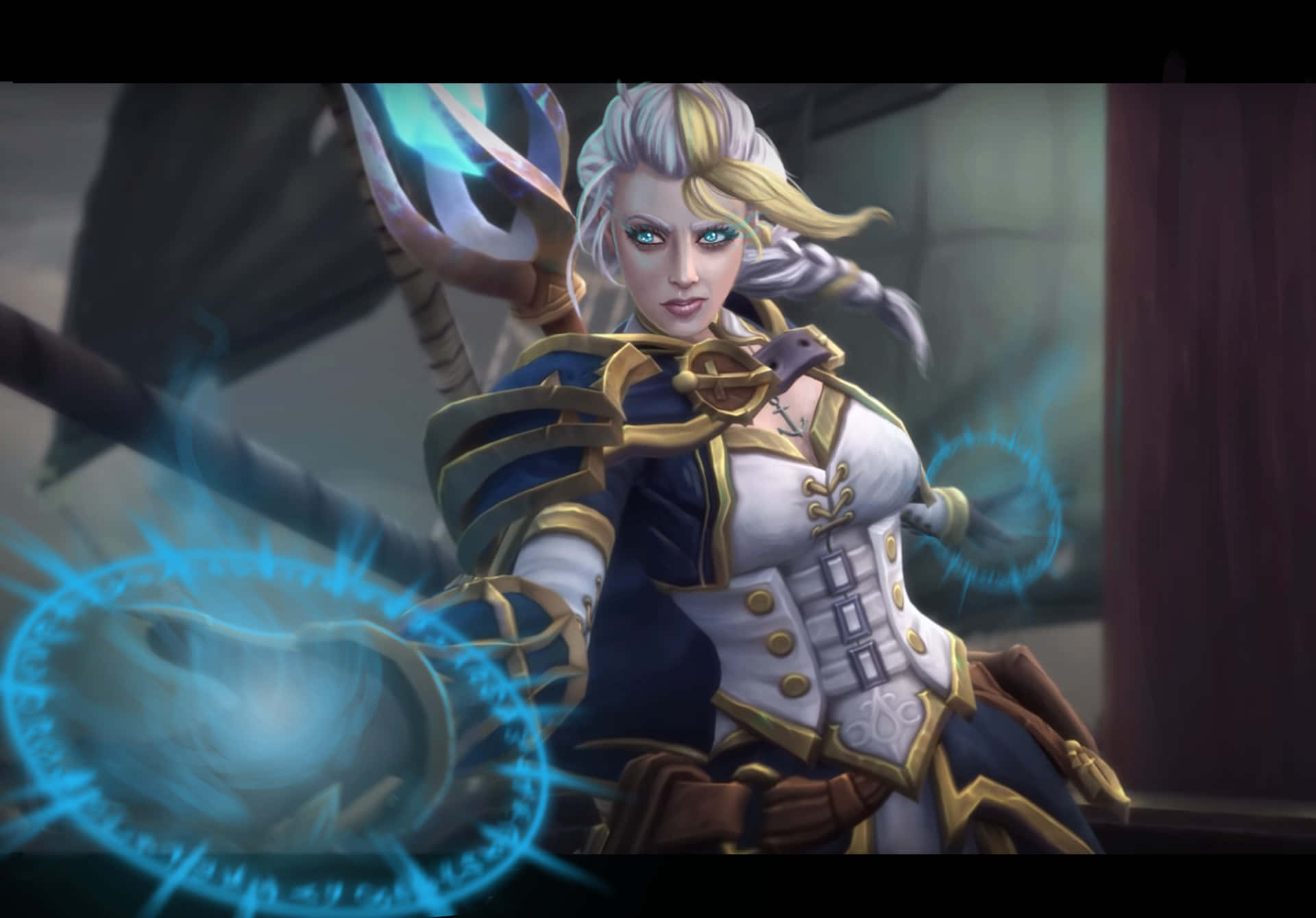 Jaina Proudmoore Penyihir Warcraft Wallpaper