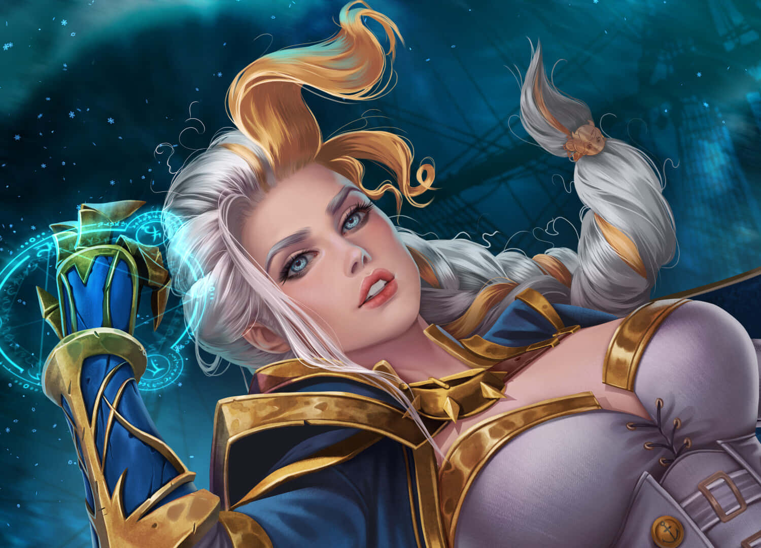 Potret Magis Jaina Proudmoore Wallpaper