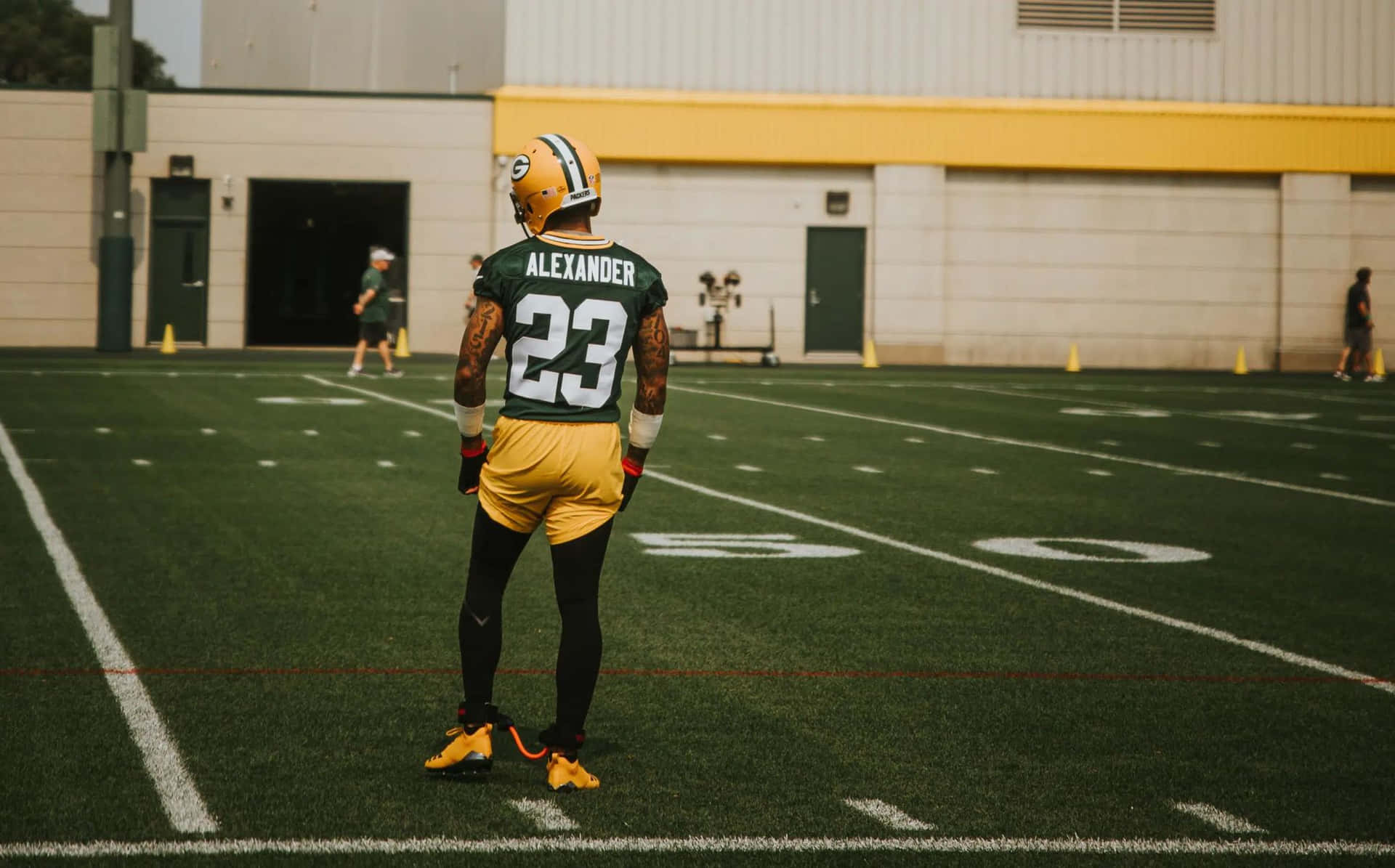 Jaire Alexander Sur Le Terrain D'entraînement Des Packers Fond d'écran