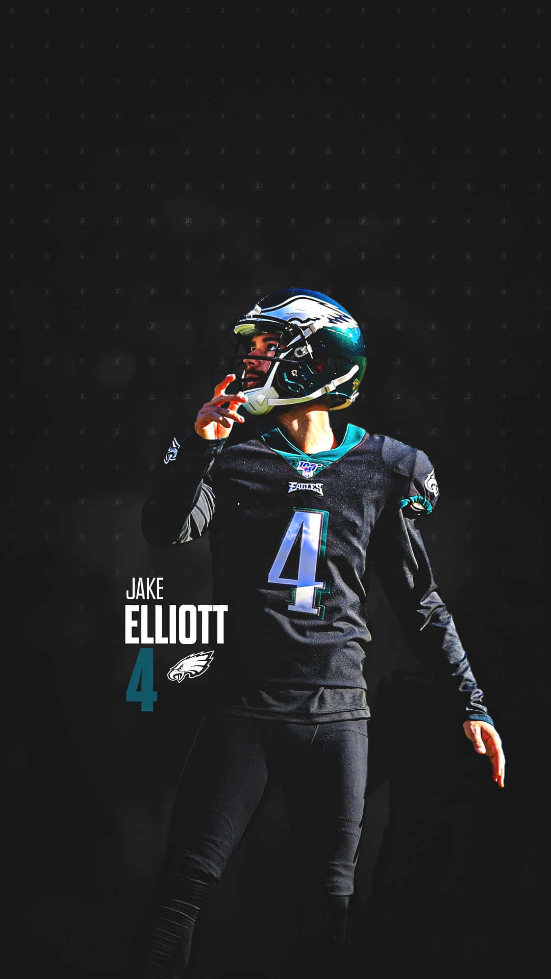 Jake Elliott Philadelphia Eagles Kicker Wallpaper