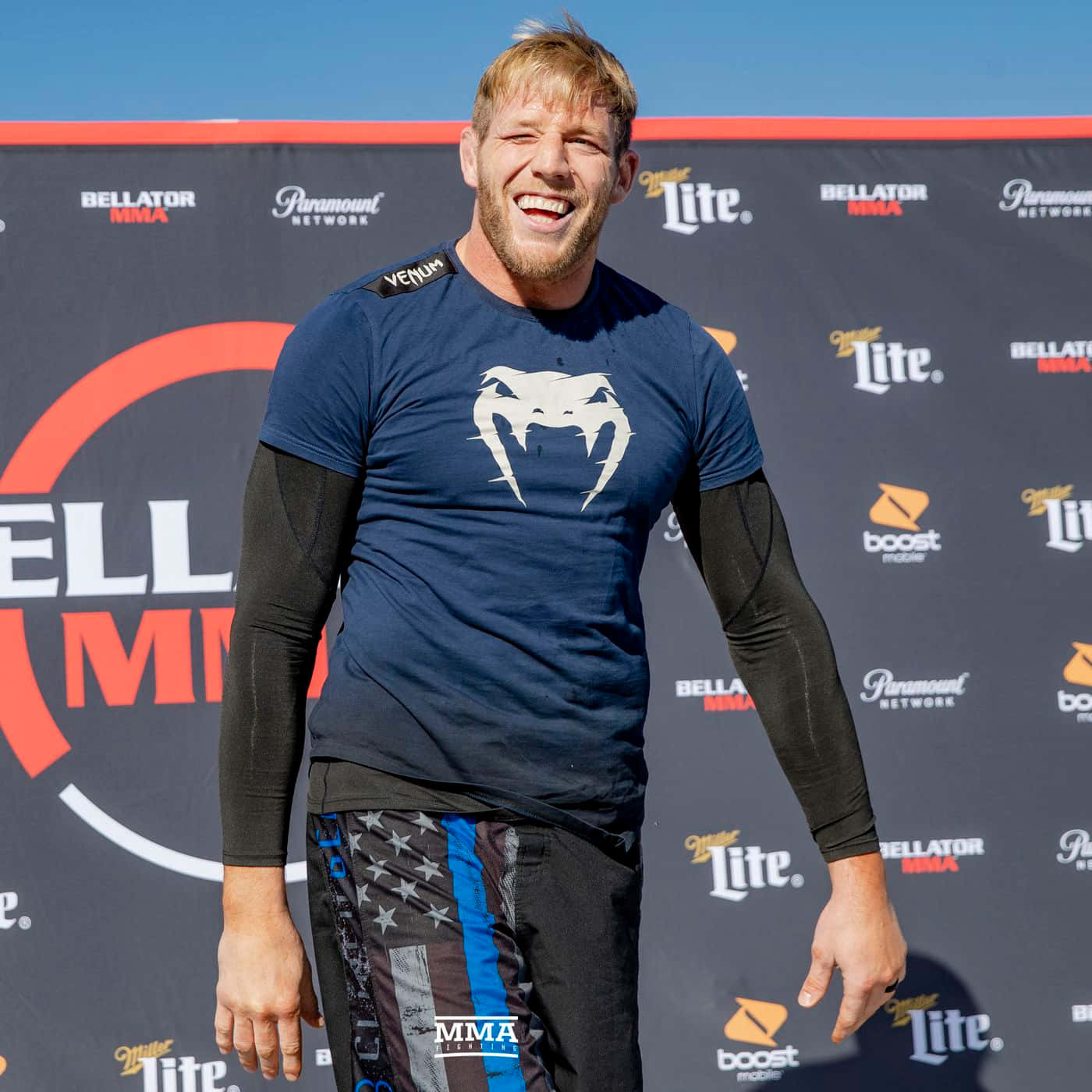 Jake Hager At Open Workout Scrum Wallpaper