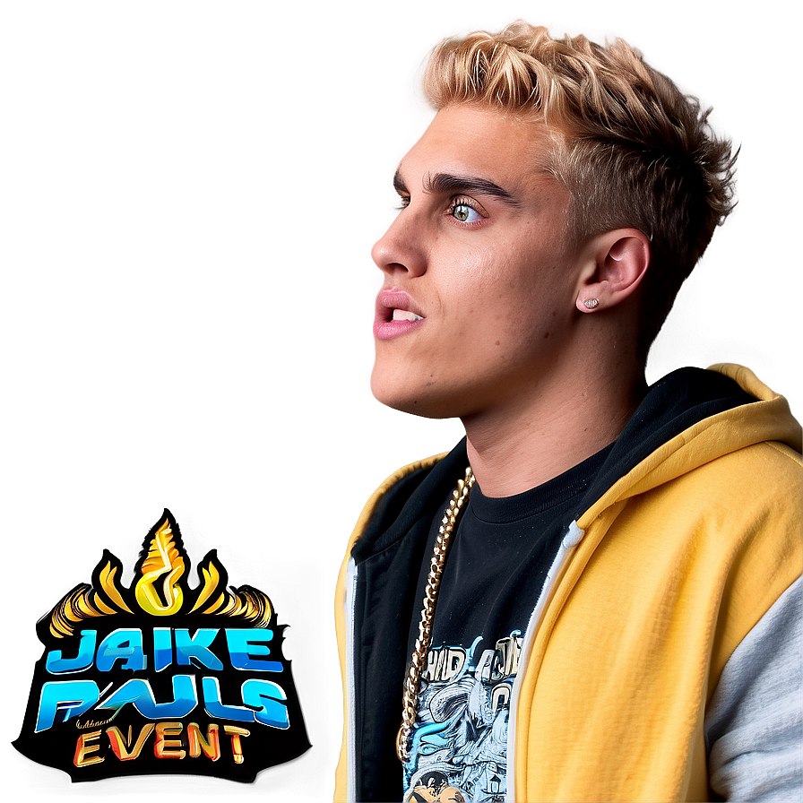 Jake Paul Event Promotion PNG