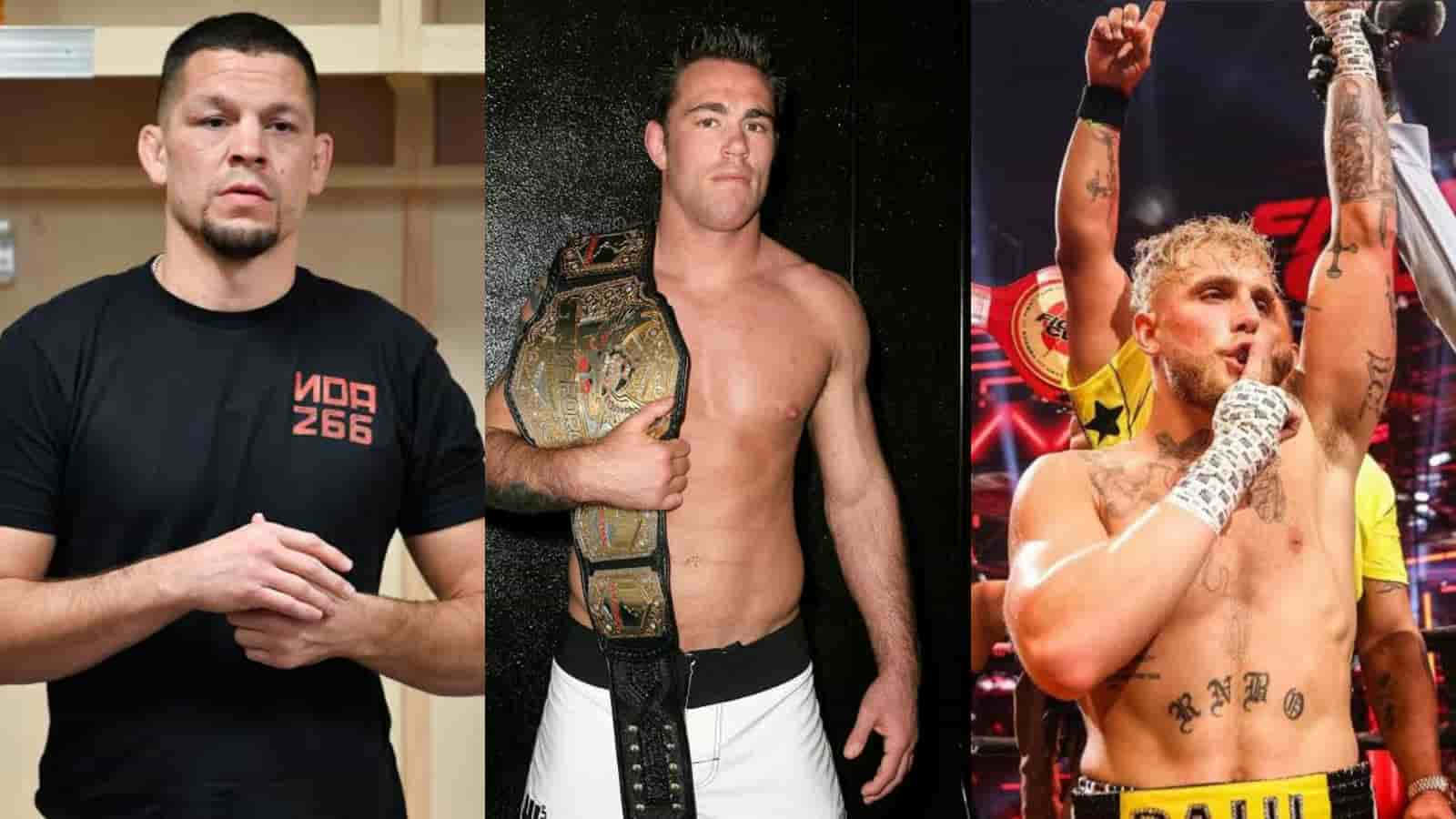 Jake Shields sammen med andre MMA superstjerner Wallpaper