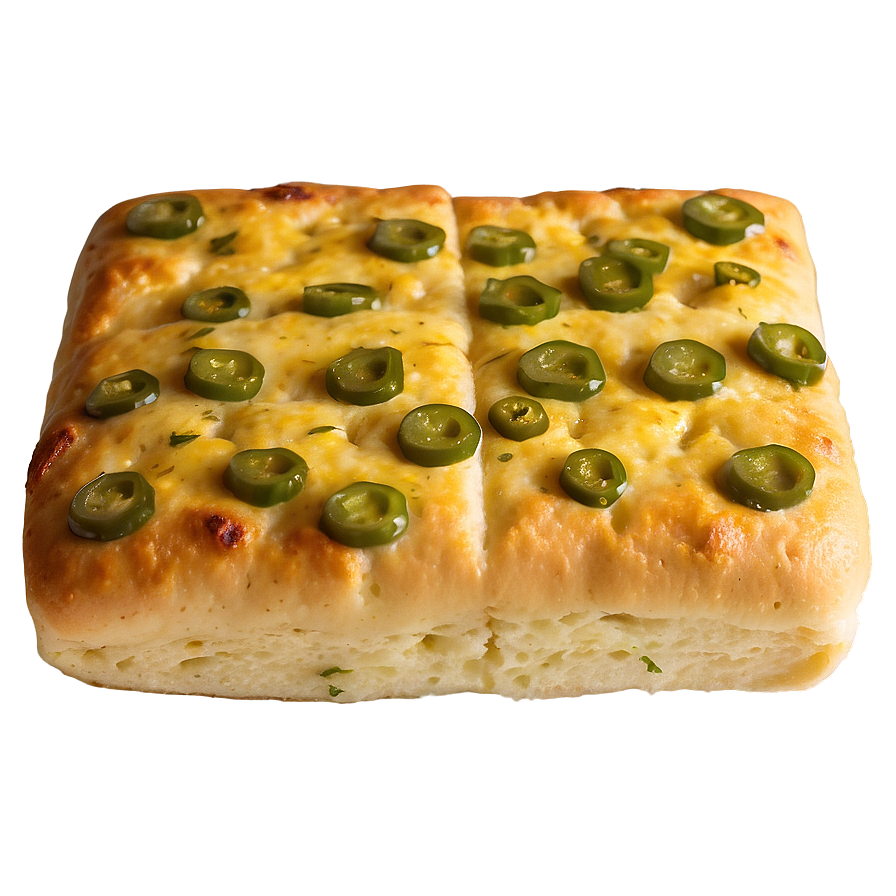 Jalapeno Focaccia Png 12 PNG