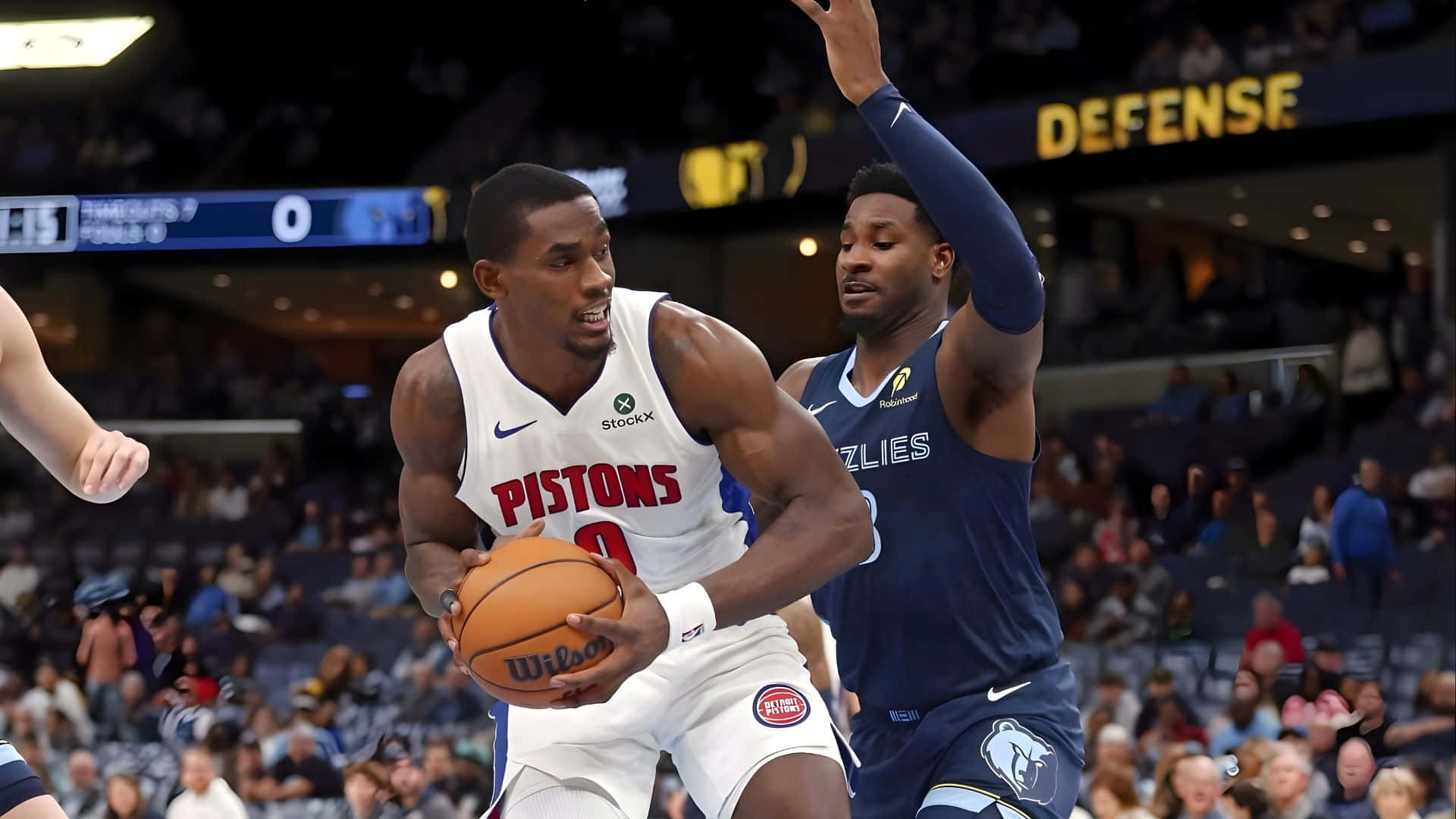 Jalen Duren Jugando Para Los Pistons Fondo de pantalla