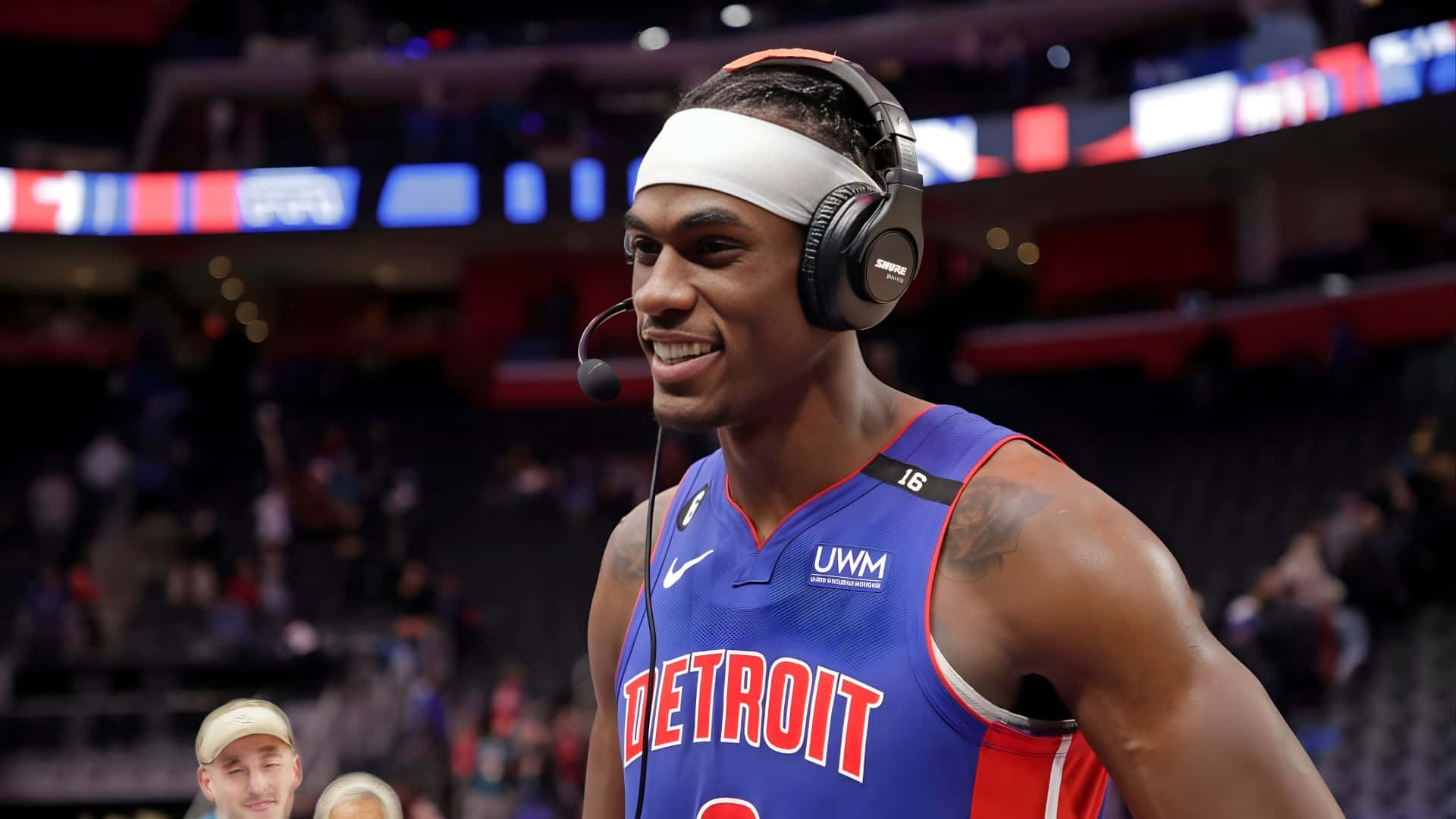 Entrevista Post-partido De Jalen Duren Fondo de pantalla