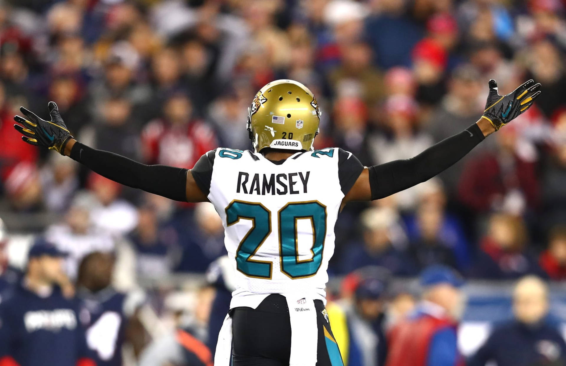 Jalen Ramsey, new member of the Los Angeles Rams Wallpaper