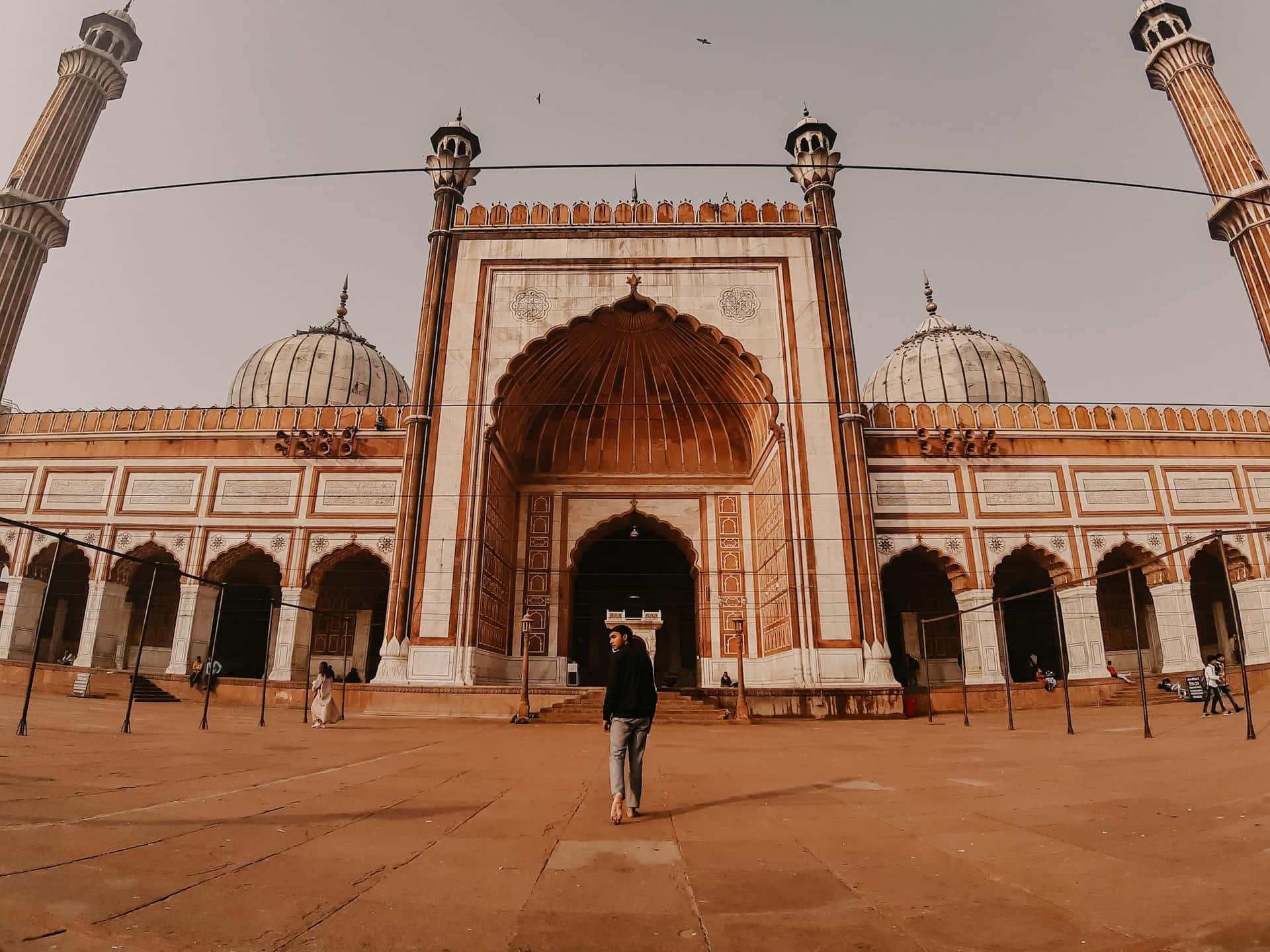 Jama_ Masjid_ Delhi_ Dawn Wallpaper