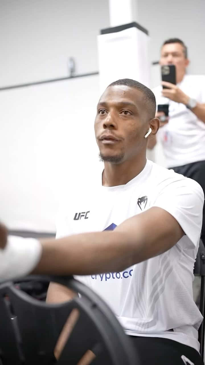 Jamahal Hill Sitting For Hand Wraps Picture