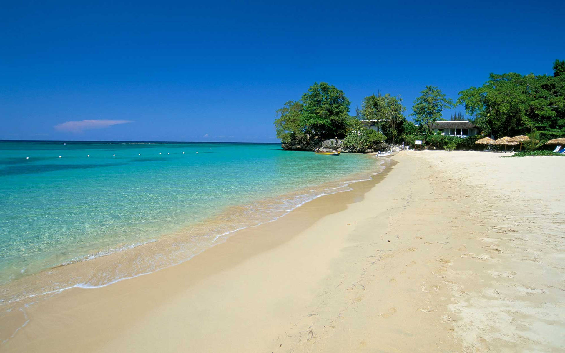 Orillade La Playa De Jamaica Fondo de pantalla