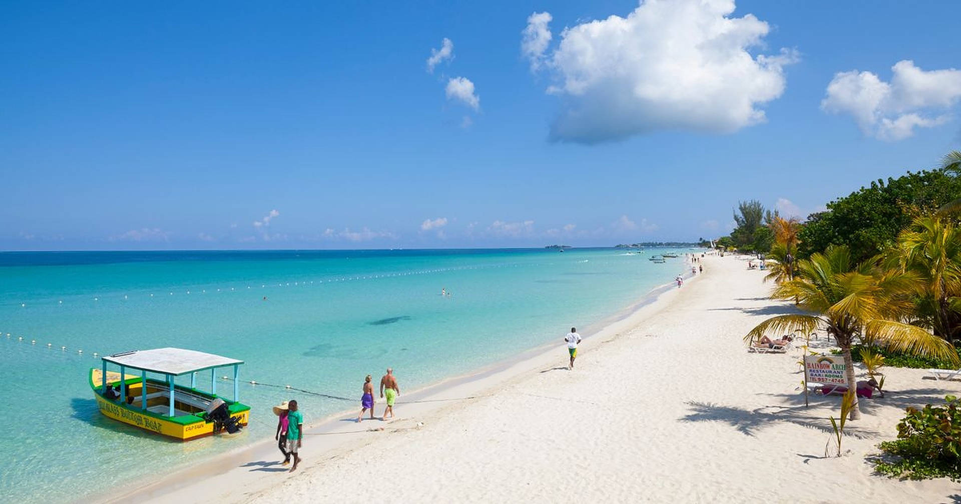 Turismoen La Playa De Jamaica Fondo de pantalla