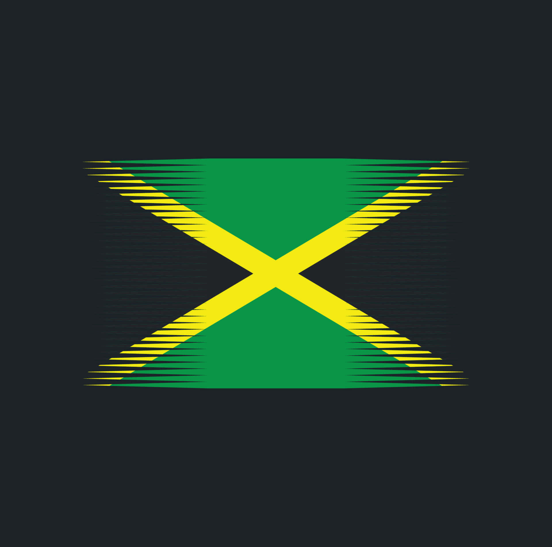 Jamaica Flag Graphic Wallpaper