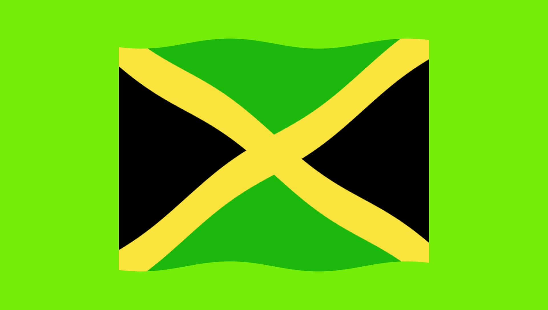 Jamaica National Flag Wallpaper