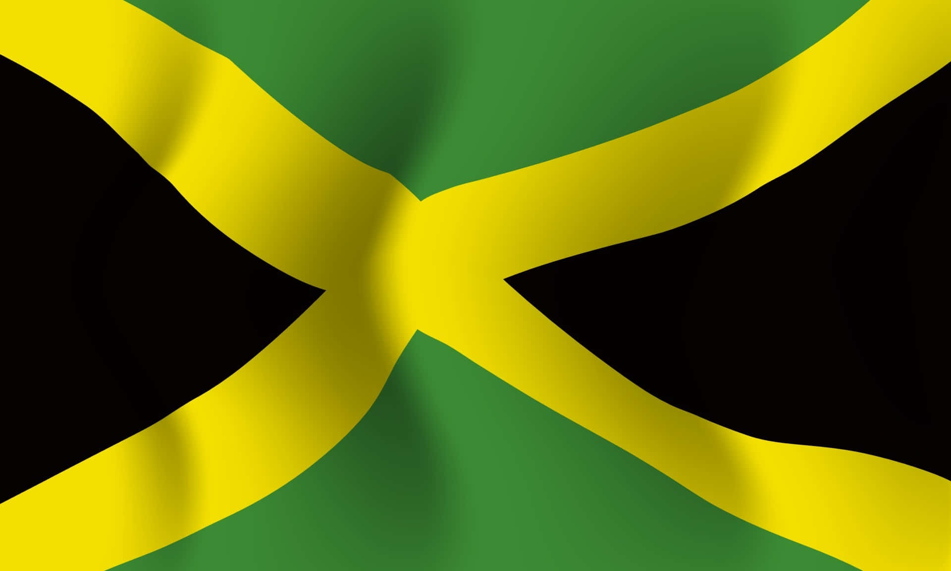Jamaica National Flag Wallpaper