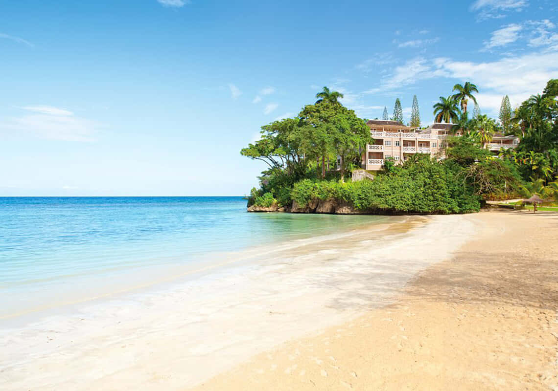 Stunning Jamaican Beach Paradise Wallpaper