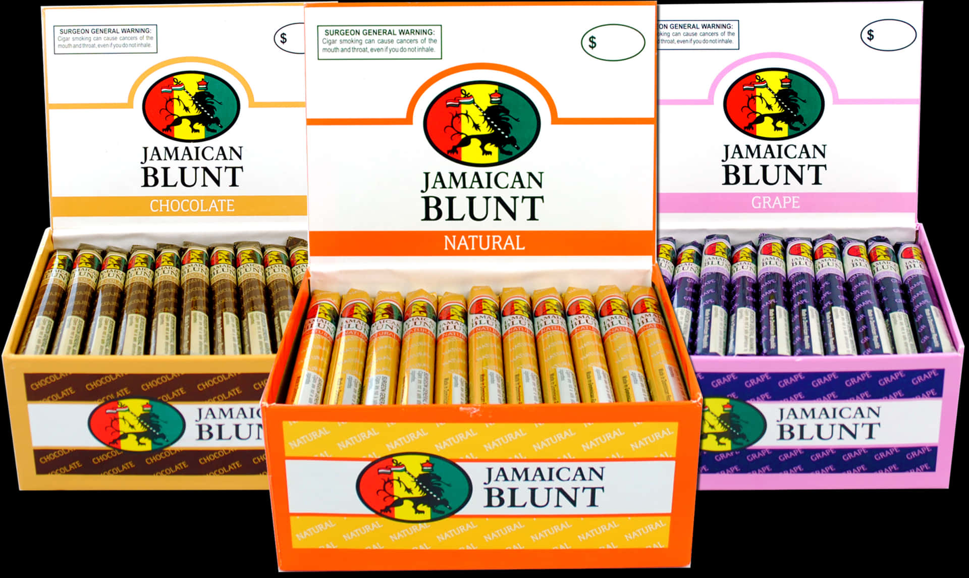 Jamaican Blunt Cigar Flavors PNG
