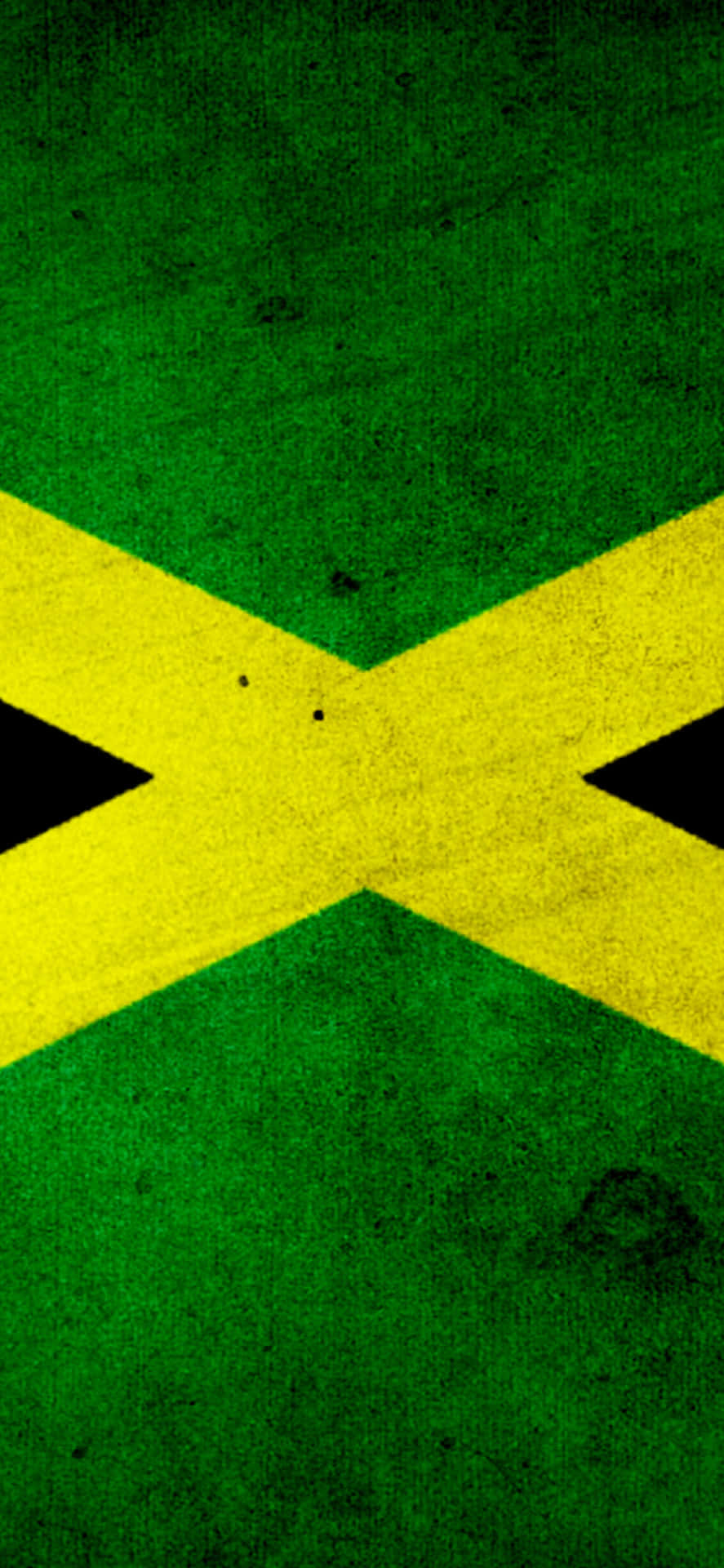 Jamaican Flag Textured Background Wallpaper