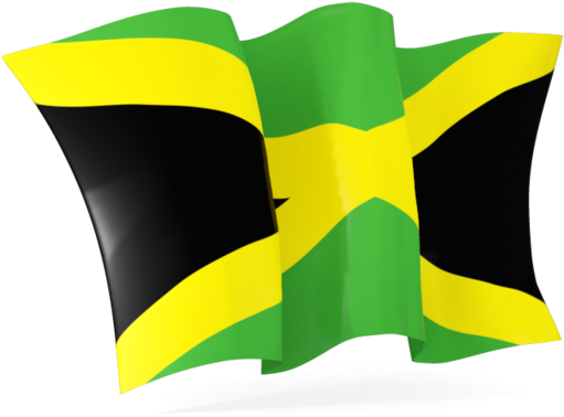 Jamaican Flag Waving PNG