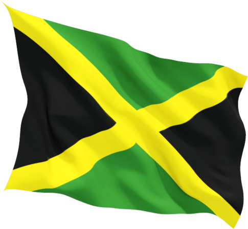 Jamaican Flag Waving PNG