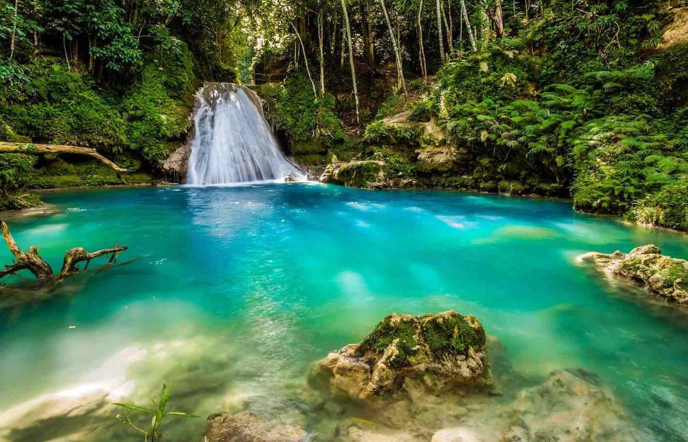 Unavista Impresionante De La Isla De Jamaica Fondo de pantalla
