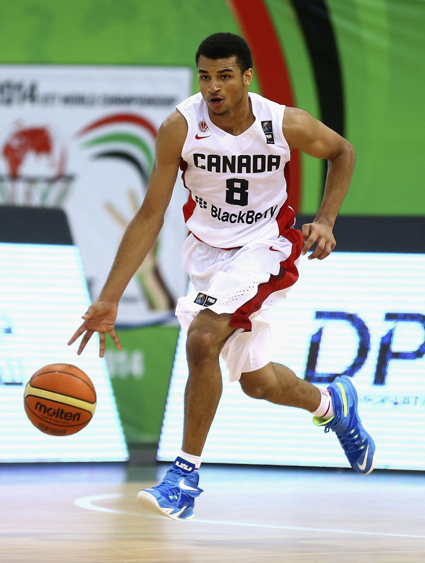 Jamal Murray Canada Basketball jersey tapet Wallpaper