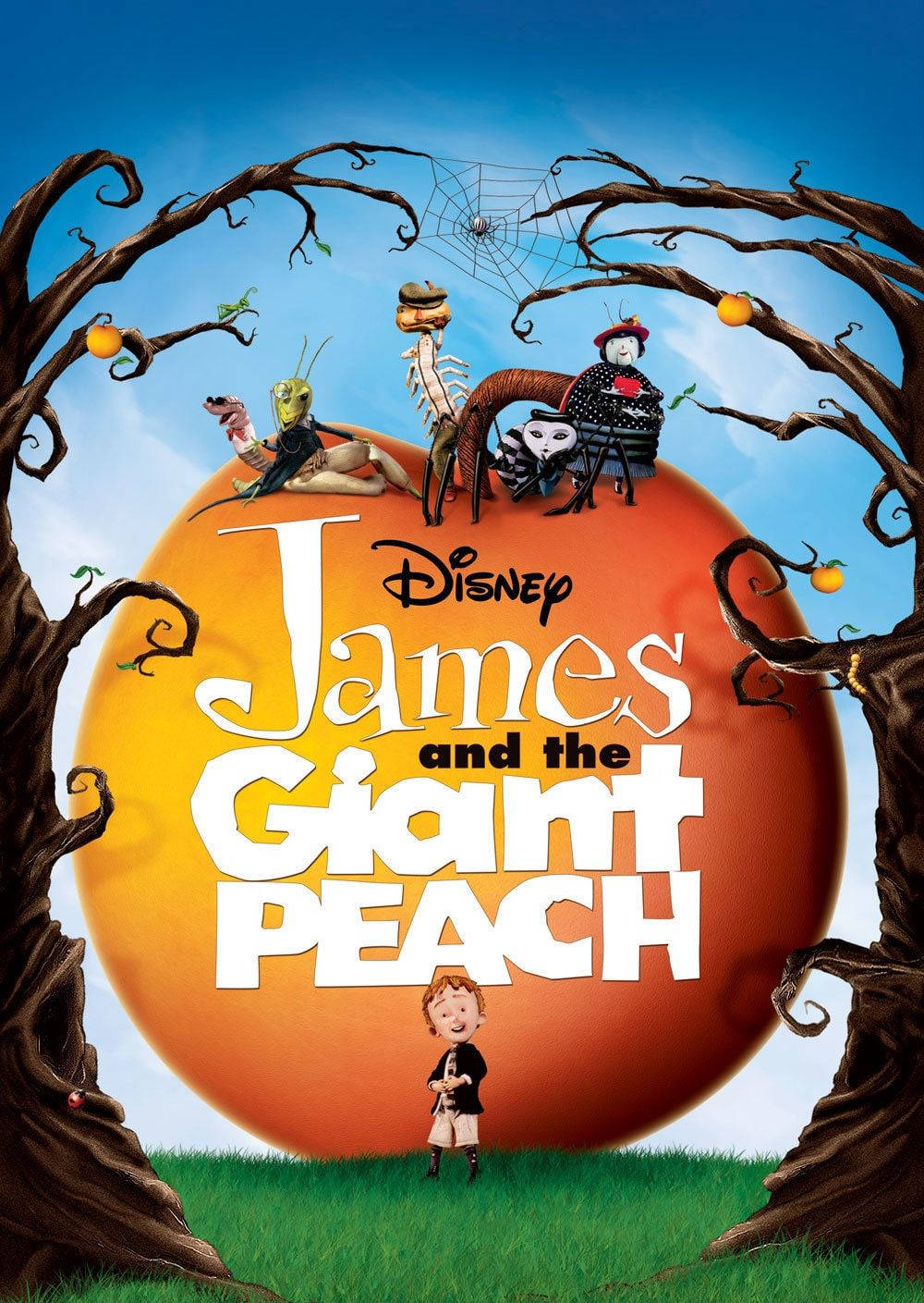 James And The Giant Peach In The Woods Background