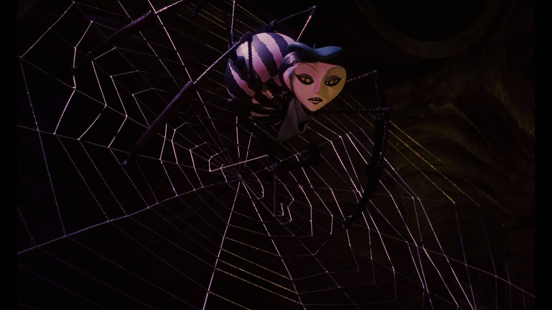 James And The Giant Peach Miss Spider Web Background
