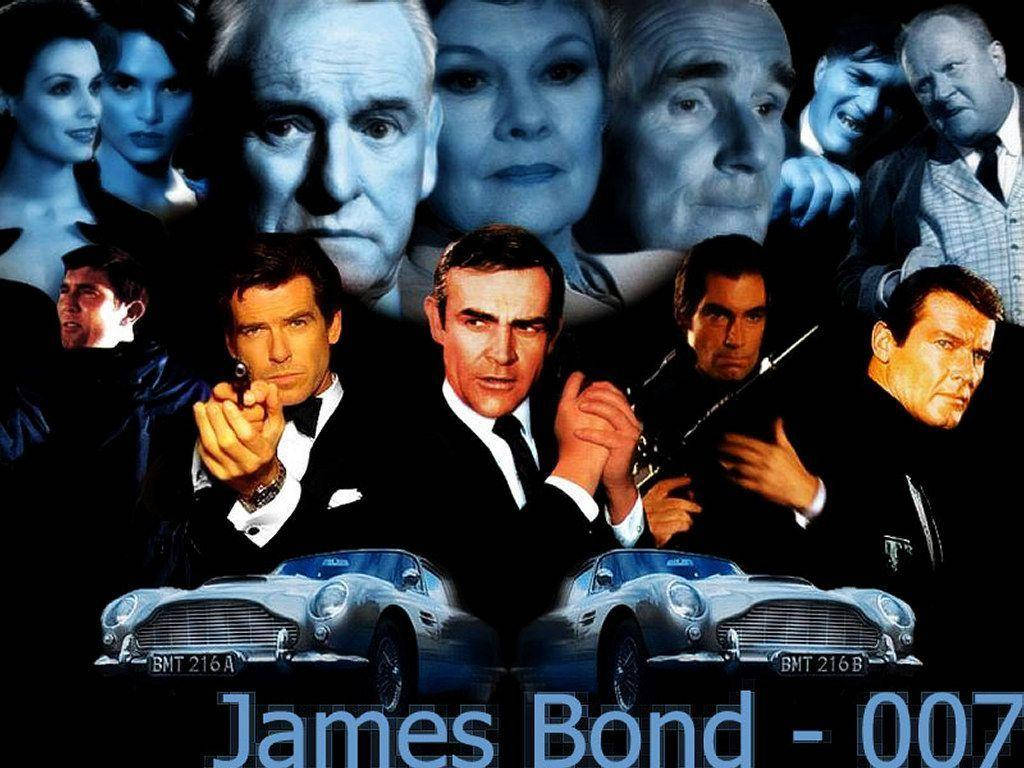 James Bond 007 in action Wallpaper