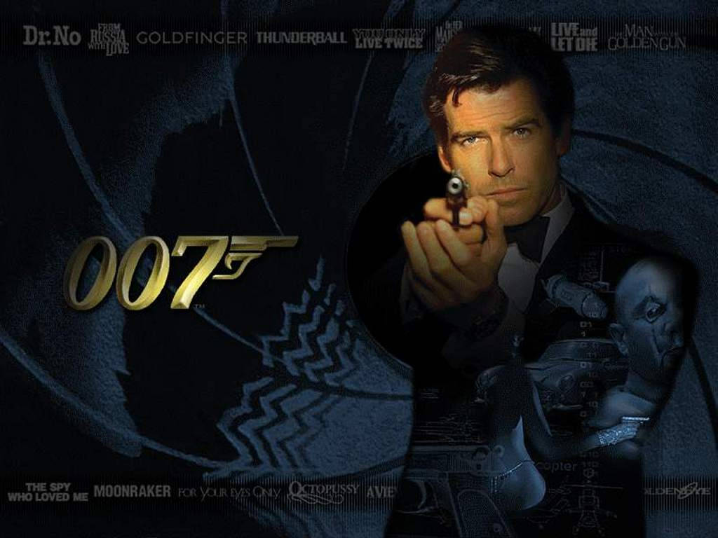 Poster Di James Bond 007 Sfondo