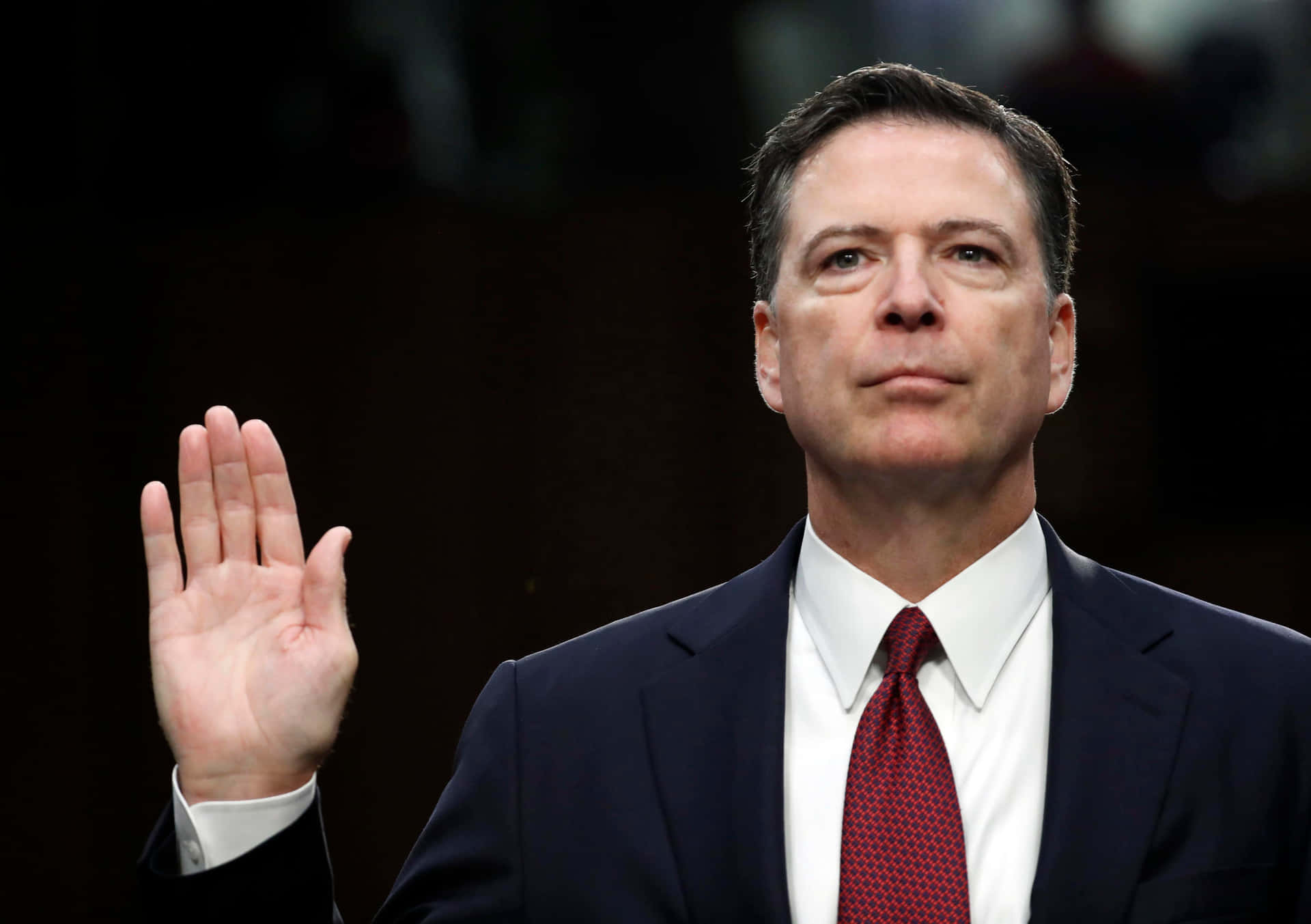 James Comey Eed Ceremonie Achtergrond