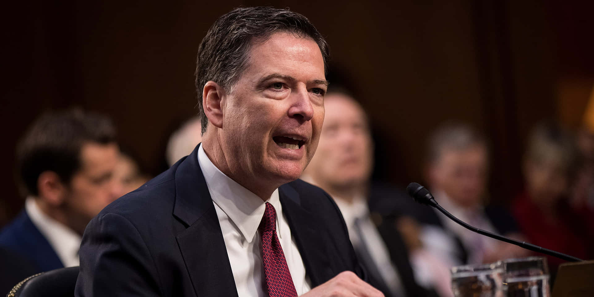 James Comey Senate Hearing Wallpaper