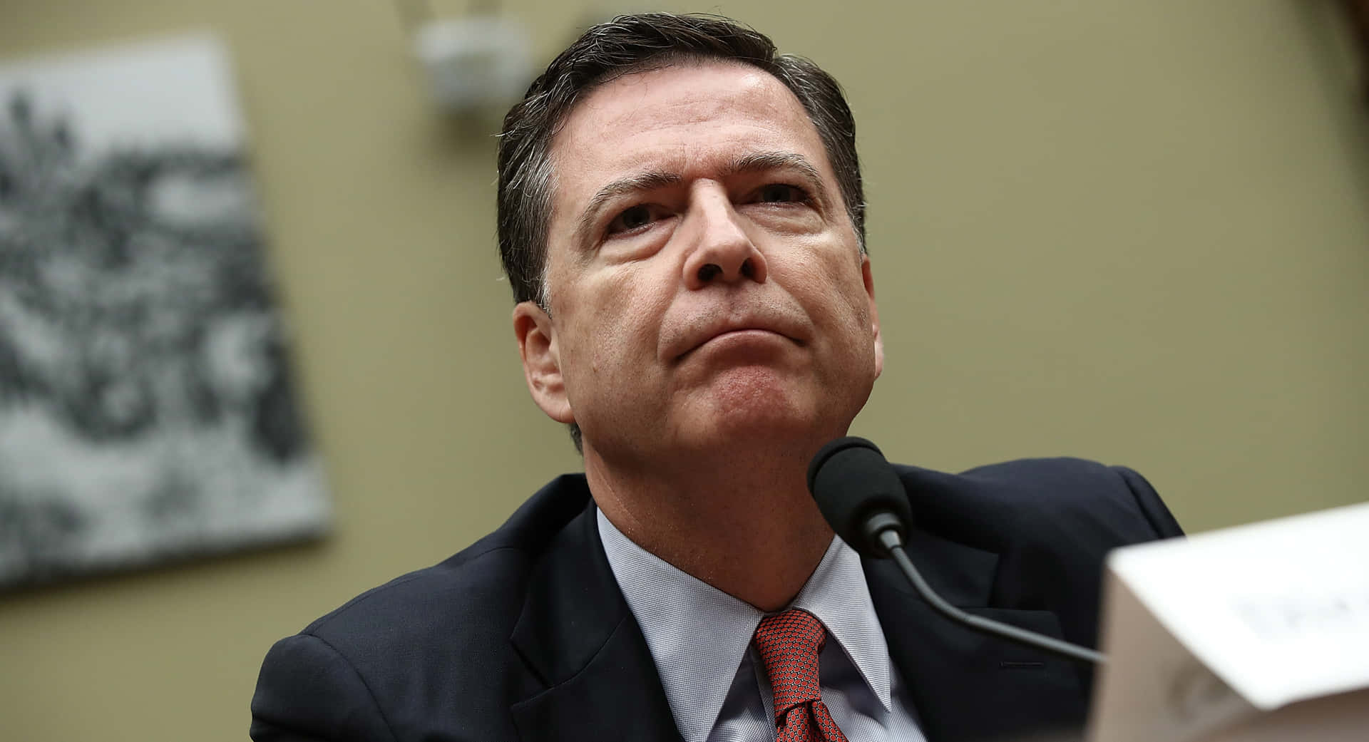 James Comey Getuigenis Uitdrukking Achtergrond