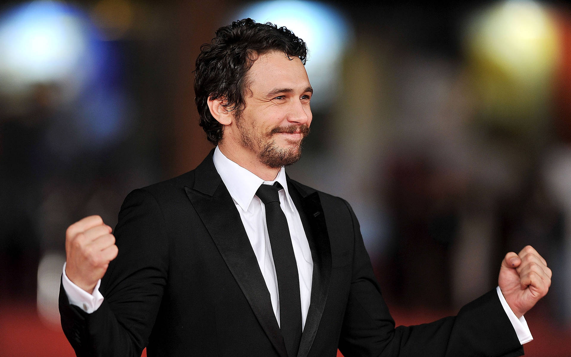 James Franco Clenched Fists Wallpaper